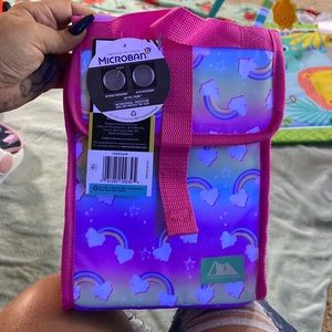 ArcticZone lunch bag with rainbows
